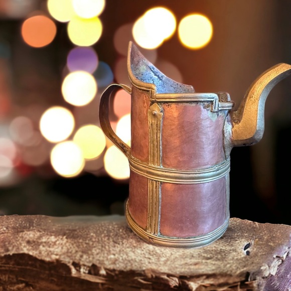 Copper Tibetan Water Offering Vessel - Picture 13 of 16